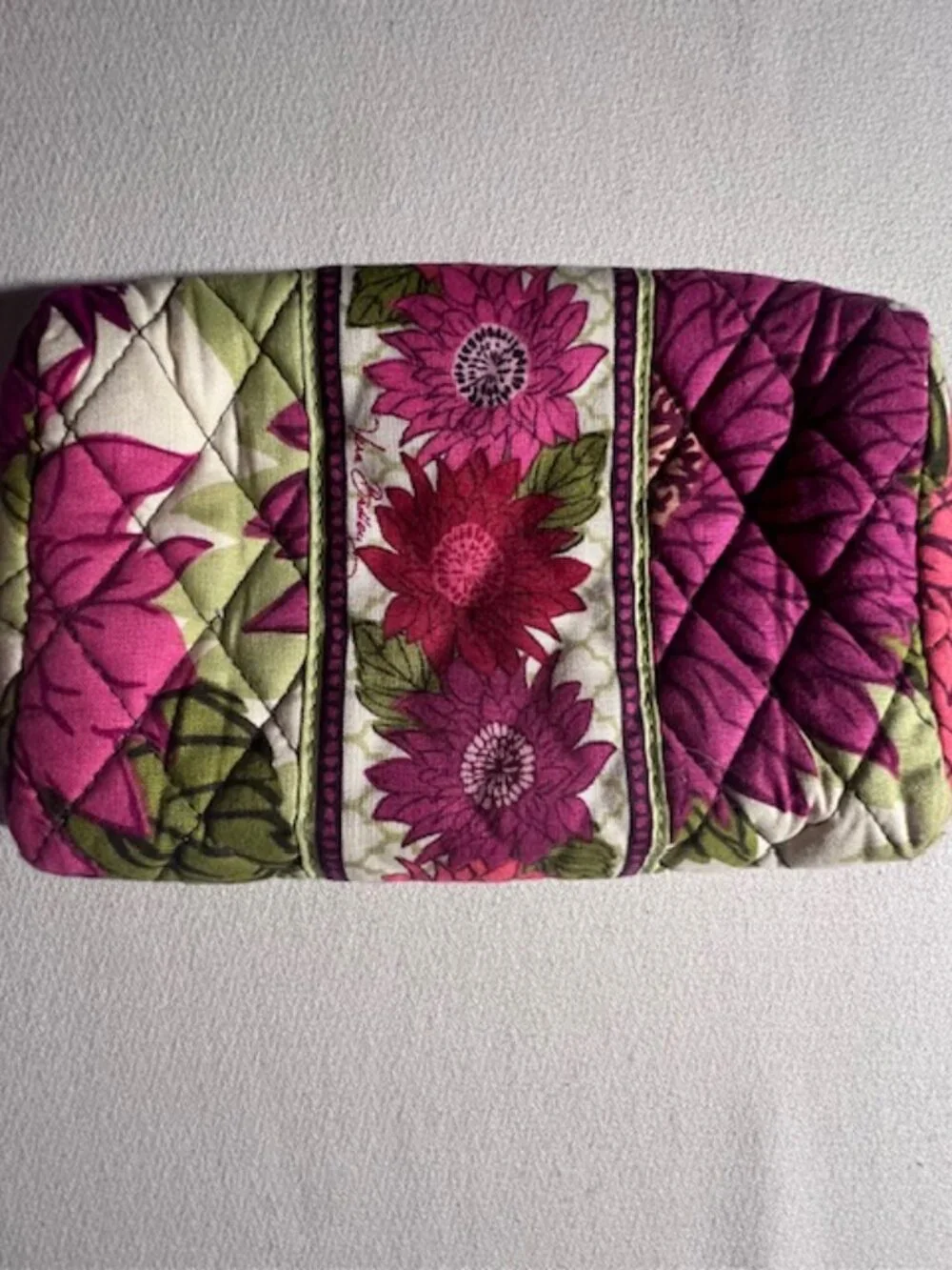 VERA BRADLEY Quilted‎ Clutch cosmetic floral 